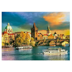 Quebra-cabeça 1000 peças Praga- Grow - comprar online