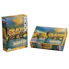 Quebra-cabeça 1000 peças Praga- Grow na internet