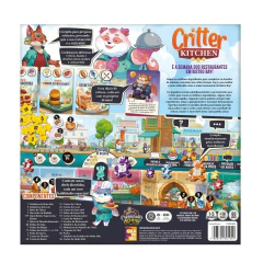 Critter Kitchen - Jogo de Tabuleiro - Galápagos - Facil Shopping