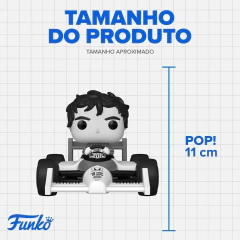 Boneco Funko Pop! Rides Super Deluxe McLaren-Ayrton Senna 12