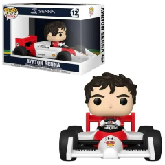 Boneco Funko Pop! Rides Super Deluxe McLaren-Ayrton Senna 12