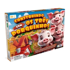 Jogo Construindo com os Três Porquinhos - Pais e Filhos