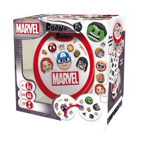 Dobble: Marvel Emoji - Jogo de Cartas - Galápagos