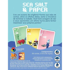 Sea Salt & Paper - Jogo de Cartas - Galápagos - Facil Shopping