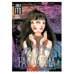 Zona Fantasma - Capa comum - Junji Ito - Pipoca e Nanquim