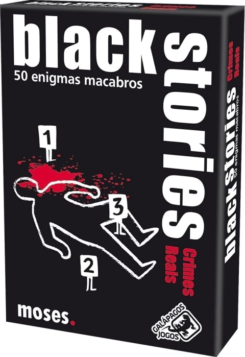 Black Stories: Crimes Reais - Jogo De Cartas, Galápagos