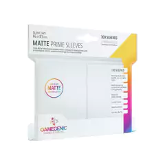 Gamegenic: Matte Prime Sleeve (Branco) - Galápagos