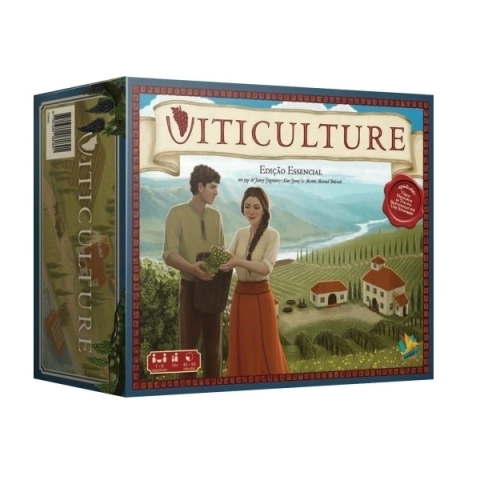 Viticulture Edição Essencial - Jogo de Tabuleiro - Grok