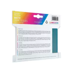 Gamegenic: Matte Prime Sleeve (Azul) - Galápagos - Facil Shopping