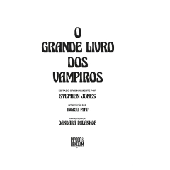 O Grande Livro dos Vampiros - PIPOCA E NANQUIM na internet