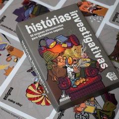 Histórias Investigativas - Jogo de Cartas - Galápagos - comprar online