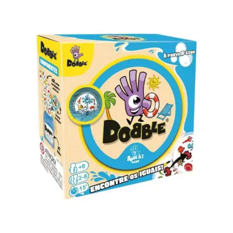 Novo Dobble à prova d'água EcoSleeve - Jogo de Cartas - Galá