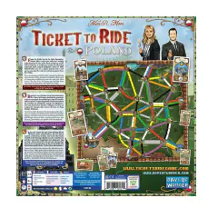 Ticket to Ride: Polônia (Expansão) JogoTabuleiro Galápagos - comprar online