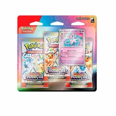 Pokémon Blister Triplo EV8.5 Evoluções Prismáticas - Sylveon - comprar online