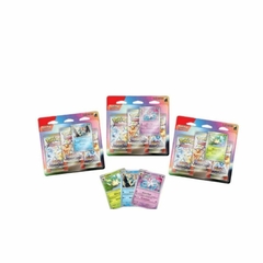 Pokémon Blister Triplo EV8.5 Evoluções Prismáticas Glaceon - Facil Shopping