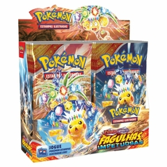 Caixa de Booster Pokémon EV8 Fagulhas Impetuosas