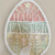 Ovo Happy Easter para porta Cru (2 camadas) - comprar online
