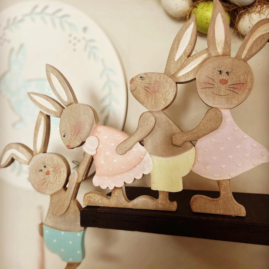 4 Coelhos Amigos Crus