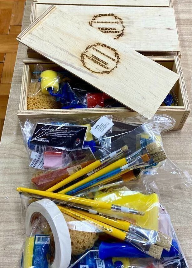 Kit de Ferramentas Essenciais para Pintura