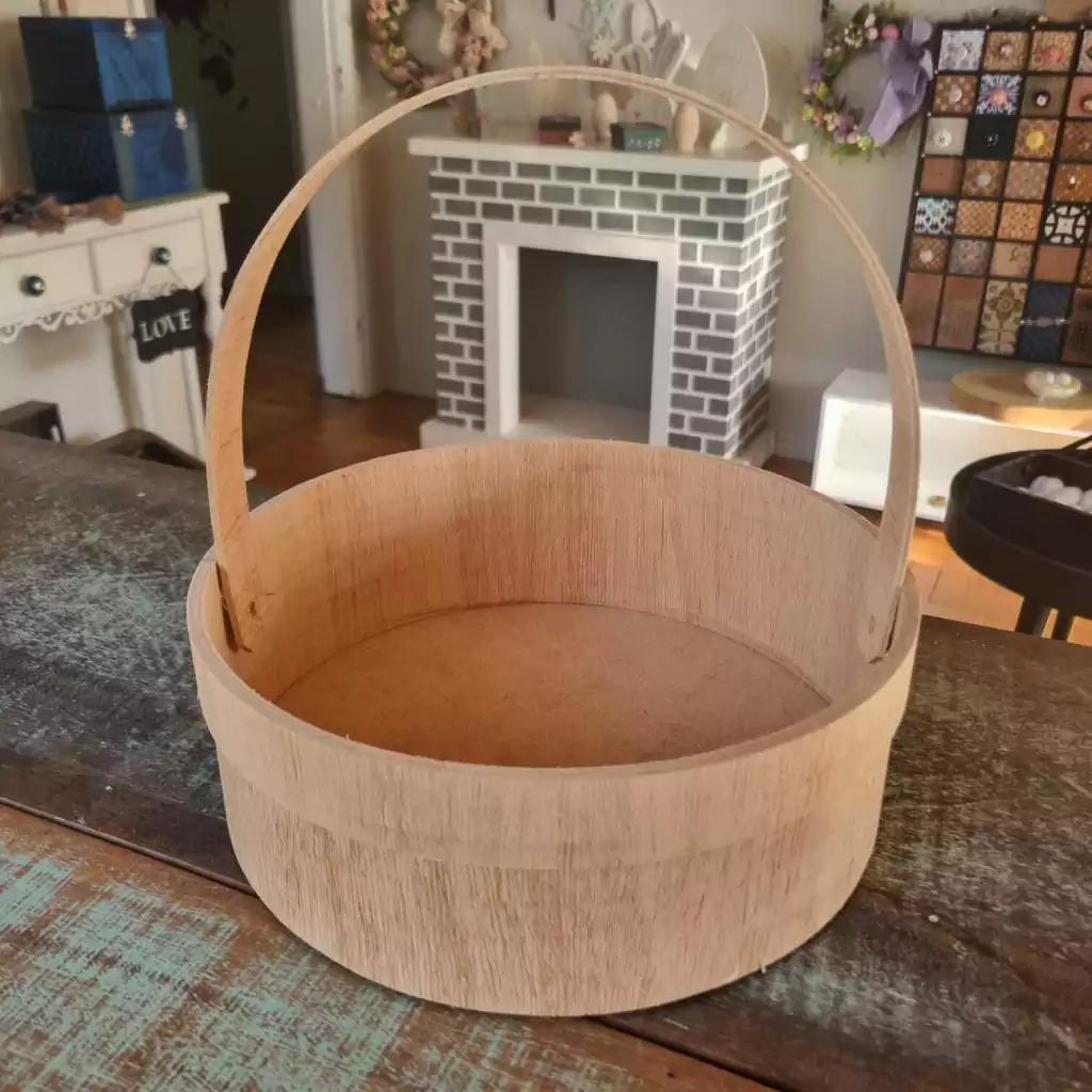 Cesta de Páscoa crua
