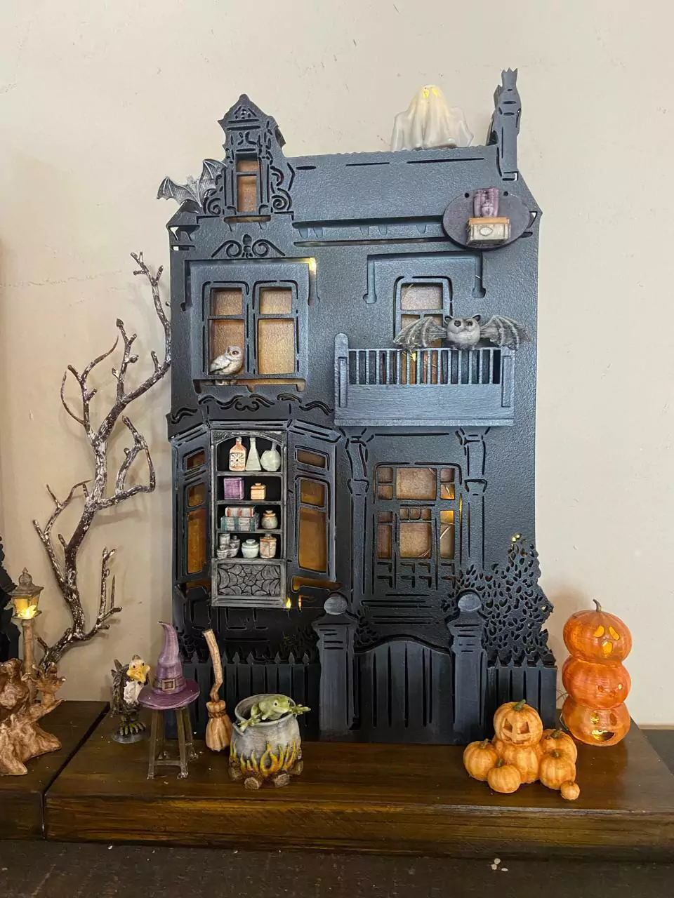 Casa de Halloween Crua