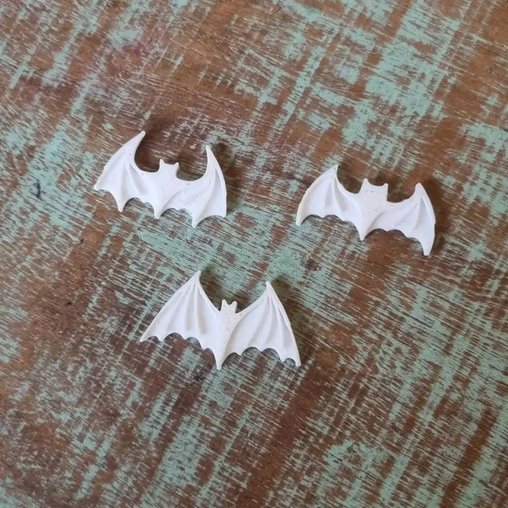 Trio de Morcegos Miniatura