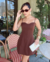 VESTIDO CATARINA MARROM - comprar online