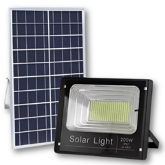 REFLECTOR CON PANEL SOLAR