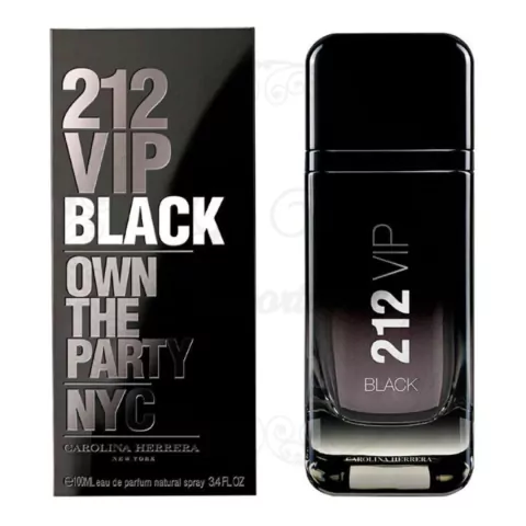 CAROLINA HERRERA 212 VIP BLACK 100ML 100% ORIGINAL