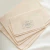 100 Envelopes Personalizados em Algodão Cru - 20 x 15cm na internet