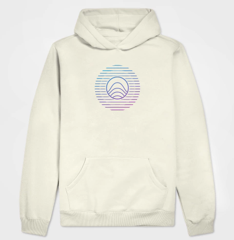 Moletom Hoodie Blue Ocean. Quente e Confortável. - Ocean Way 