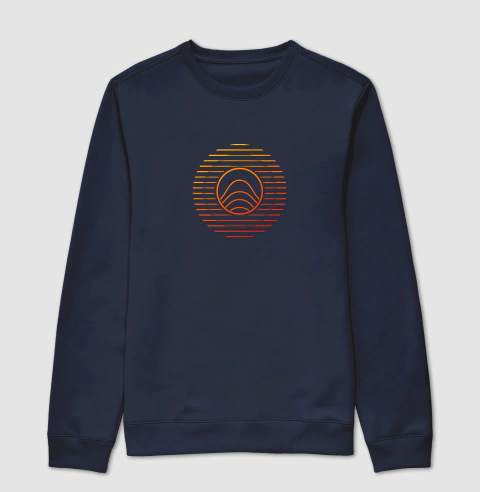 Moletom Suéter Blue Ocean na internet