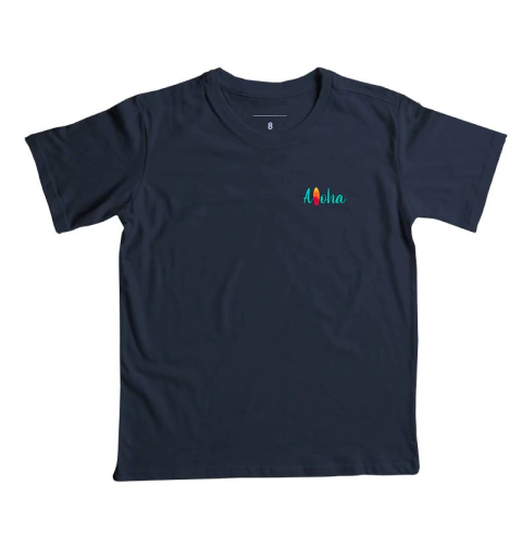 Camiseta Infantil Aloha Board. Leve e Confortável. - loja online