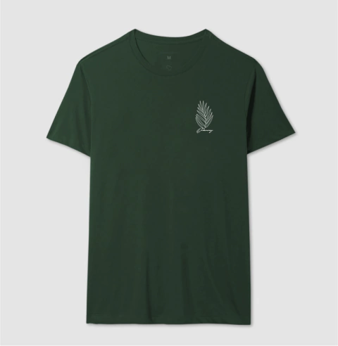 Camiseta Ocean Way Leaf Minimalist - loja online