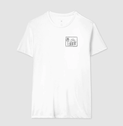 Camiseta Sunrise Pocket, manga curta. - comprar online