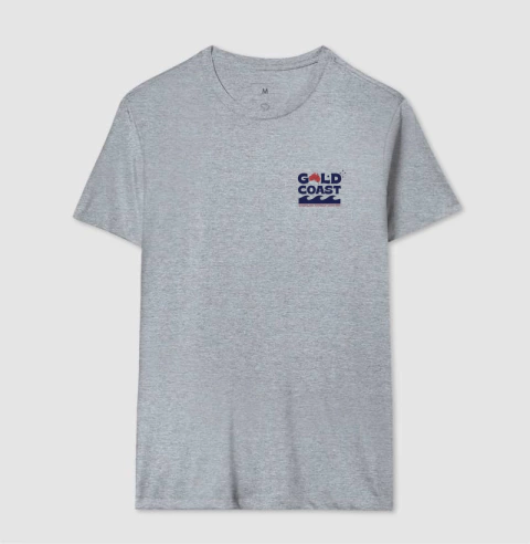 Camiseta Gold Coast Aus 2025. Ondas do Tour. - loja online