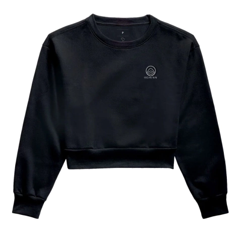 Moletom Cropped Flanelado Classic - comprar online