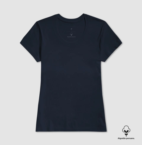 Camiseta Lisa Algodão Premium Peruano - Ocean Way 