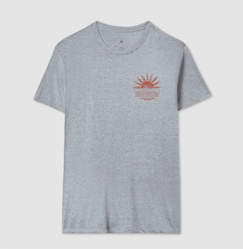 Camiseta Sunshine Line, Gola redonda. - loja online