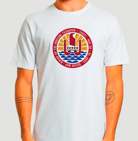 Tahiti Flag - Teahupo`o - Ondas do Tour 2024