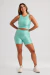 Cropped Regata - Celeste - GAMU | Roupa Esportiva