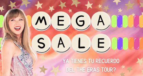 Imagem do banner rotativo Albumes de Estampas - Taylor Swift