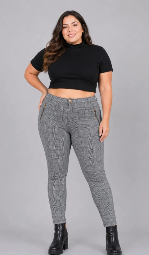 PANTALON TIRO ALTO GALES - comprar online