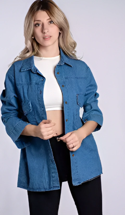JEANS CAMISA OVERSIZE - comprar online
