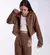 CAMPERA CROP RUSTICO