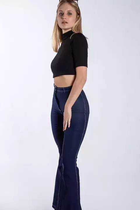 PANTALON OXFORD BENGALINA CON COSTURA