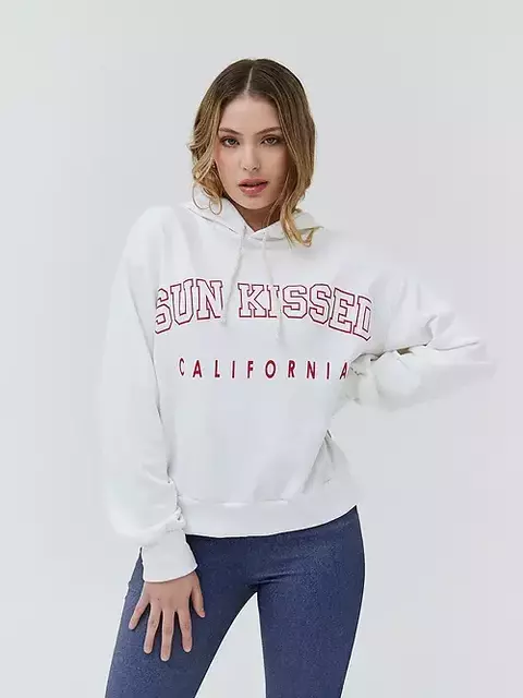 BUZO CON CAPUCHA SUN KISSED - comprar online