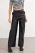 PANTALON WIDE LEG ECO CUERO