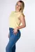 BLUSA MANGA VOLADO LYCRA CELIA - comprar online