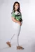 BLUSA ESCOTE EN V ELASTIZADA MARI en internet